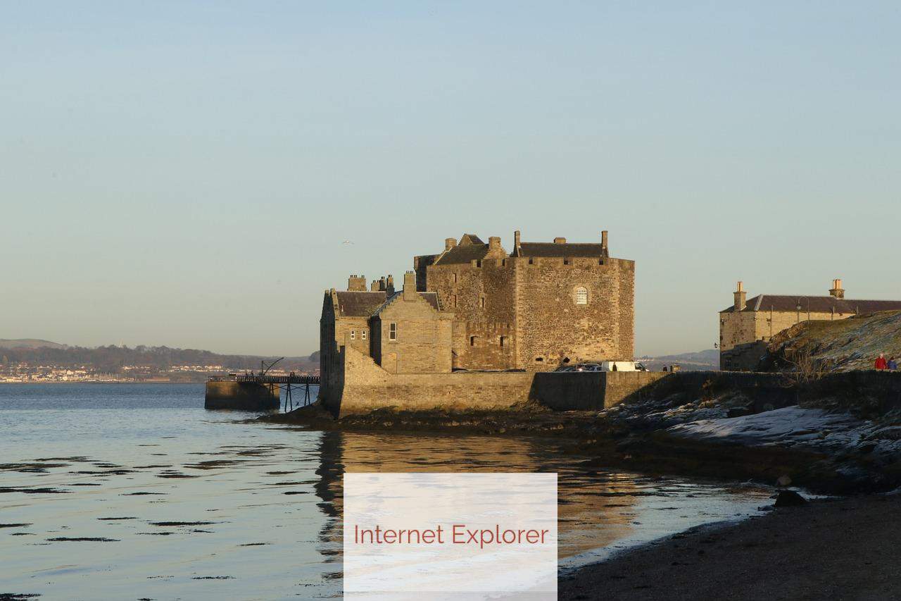 scotland, blackness castle, castle